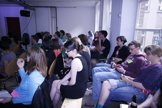 Participants of the first OTS Beginners Meetup