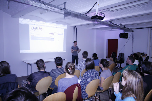 Paul Nelligan at the first OTS Beginners Meetup